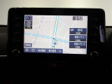 純正ナビを装備。タッチパネル式で使いやすく、お出かけもラクラクです。