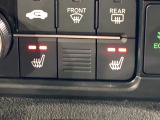 フロント両席にはシートヒーターが付いています!寒い日に便利な装備ですね。