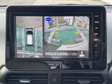 上から丸見えアラウンドビューモニター搭載!