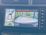 【パノラミックビューモニター】専用のカメラにより、上から見下ろしたような視点で360度クルマの周囲を確認することができます☆死角部分も確認しやすく、狭い場所での切り返しや駐車もスムーズに行えます。