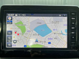 見やすい日産純正ナビゲーションです。