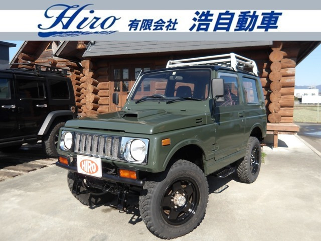 ジムニー ワイルドウインド リミテッド 4WD リフトアップ公認・社外F&Rバンパー...
