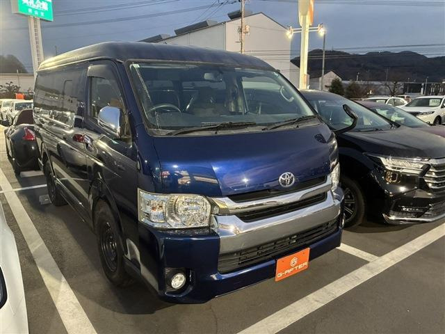 ハイエース 2.7 GL ロング ミドルルーフ 禁煙車 純正ナビ