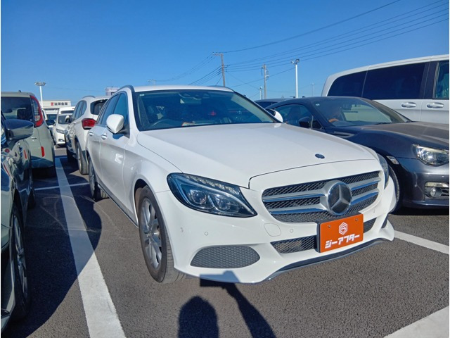 CクラスワゴンC220d アバンギャルド禁煙車 純正8.4インチナビ フルセグTV