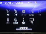 多彩なメディアを搭載しております☆マークレビンソンの迫力あるサウンドで、ドライブがますます楽しくなりますね(^^♪