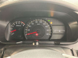メーター周りもスッキリしていて見やすいですよ。視認性の高さが売りです!