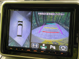 【全方位モニター用カメラ】専用のカメラにより、上から見下ろしたような視点で360度クルマの周囲を確認することができます☆死角部分も確認しやすく、狭い場所での切り返しや駐車もスムーズに行えます。