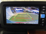 見えづらい車体後方部を映像で映し出してしっかりサポート!難しいバック駐車も安心です♪