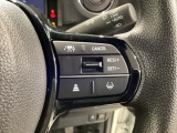 クルーズコントロールを装備しています。高速道路などで一定の速度で走ってくれるので運転が楽ですよ!速度を設定できますので、スピードの出しすぎにも注意できます。