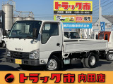 平成30年式いすゞエルフ2t全低床6速セミAT・荷台床鉄板張り・ドラレコ・バックカメラ・ASR・キーレス