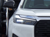 ★LEDヘッドライト搭載★ 白っぽく光る明るく省電力なLEDライト!先進的な白い輝きでフロントフェースを引き締めます☆