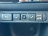 【シートヒーター】(運転席助手席)冬場に重宝します♪エアコンよりも素早く、体を芯まで温めてくれる嬉しい装備♪