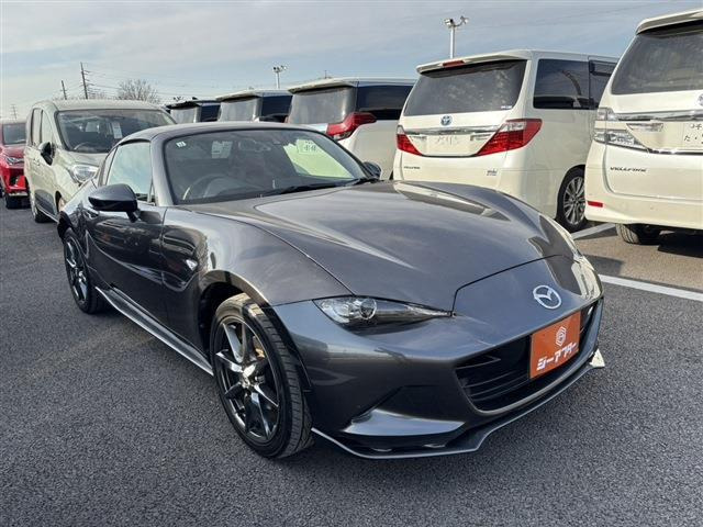 ロードスターRF 2.0 VS 禁煙車 赤革シート 純正ナビ フルセグ