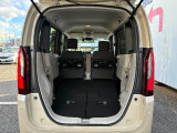 シートを収納すれば大きな荷物も積み込み可能です!