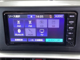 ナビ機能だけでなく、ワンセグ、Bluetooth、CD再生などのオーディオ機能がついています!