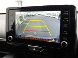 バックモニターが付いているため、車庫入れも安心です!