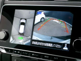 ナビ画面アラウンドビューモニター付、安心安全、全方向、上から見えます。運転が苦手な方安心です。
