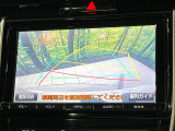 【バックカメラ】駐車時に後方がリアルタイム映像で確認できます。大型商業施設や立体駐車場での駐車時や、夜間のバック時に大活躍!運転スキルに関わらず、今や必須となった装備のひとつです!