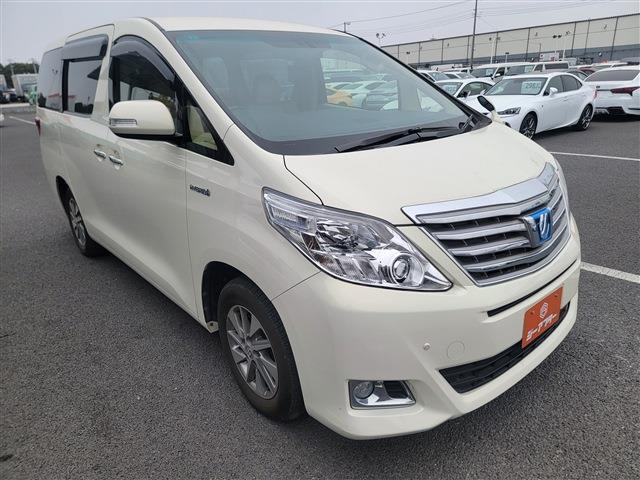アルファードハイブリッド2.4 G 4WD禁煙車 純正ナビ フルセグTV