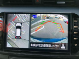 アラウンドビューモニターは4方のカメラで真上から車を見たようにモニターで確認ができる日産の自慢の装備です。是非実際の車で体感してみてください。
