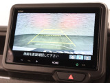 バックカメラが装備されており、後方の安全確認はもちろんのこと狭い場所での駐車や雨の日・夜間など視界の悪いコンディションでのストレスの軽減にもなります!