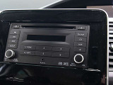 日産純正CD一体AM/FM電子チューナーラジオが付いています。