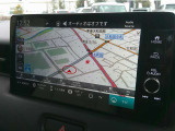 ★ナビ画面のアップ写真です。純正ですのでスイッチが大きく操作がしやすいです。