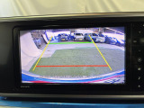 見えづらい車体後方部を映像で映し出してしっかりサポート!難しいバック駐車も安心です♪
