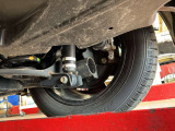 右リヤ足回りです。
