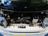 エンジンルームもクリーニング済み。エンジンのコンディションは良好です。