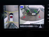 まるでお車を真上から見下ろしたかのような映像をナビに映し出してくれますので狭い駐車場でも周囲を確認する事が出来ますので非常に安心です♪