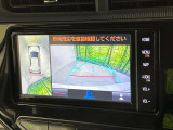 【パノラミックビューモニター】専用のカメラにより、上から見下ろしたような視点で360度クルマの周囲を確認することができます☆死角部分も確認しやすく、狭い場所での切り返しや駐車もスムーズに行えます。