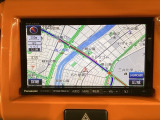 社外ナビ搭載です。知らない道も安心ですね!