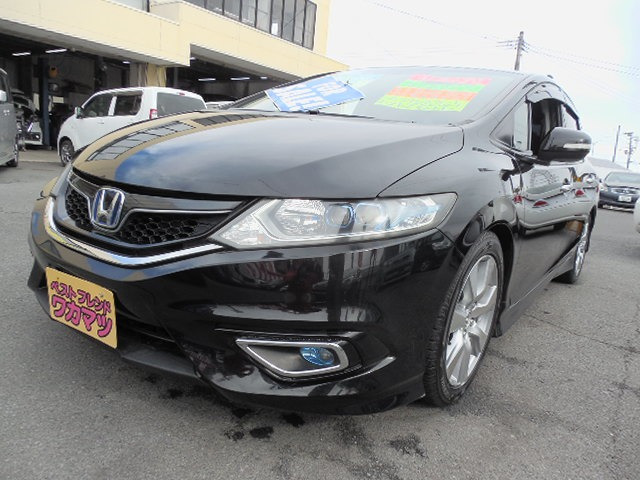 ジェイド1.5 ハイブリッドX衝突軽減ブレーキ・レーンキープ・誤発進抑