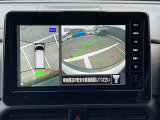 アラウンドビューモニター☆全方向見えるので駐車が苦手な方も安心です。