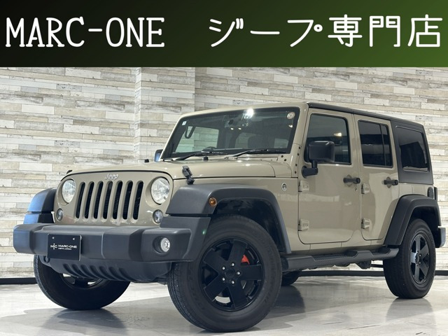 ラングラー アンリミテッド スポーツ 4WD 1年保証付/全塗装/正規ディーラー車/フルセ