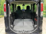 普段のお買い物や通勤、送迎等に十分な荷室スペースを確保しております。セカンドシートを倒すと、大きな荷物の積載も可能です♪