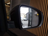 ブラインドスポット付きドアミラー
