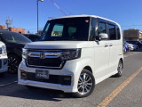 プラチナホワイトのN-BOXカスタムEX入庫しました!