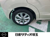 純正アルミホイール装着