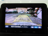 バックカメラの画像です。ガイドラインがスムースな車庫入れをサポートいたします!車庫入れの安心感がアップしますね☆