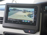 ◆バックカメラ◆リバースにするだけで映ります、後方の安全確認や、狭い駐車場での車庫入れ、雨の日や夜間など視界の悪い時に便利です!安全にバックする為には欠かせない装備です。