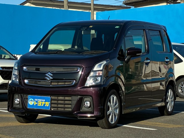 ワゴンRスティングレーハイブリッド(HYBRID) Xメモリーナビ TV アップルカープレイ