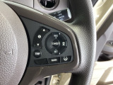 クルーズコントロールを装備しています。高速道路などで一定の速度で走ってくれるので運転が楽ですよ!速度を設定できますので、スピードの出しすぎにも注意できます。
