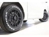 足元にはレトロなBJメキシカン16インチアルミ&times;グッドイヤーナスカータイヤを装着済み♪