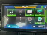 BluetoothやCD、フルセグTVなどオーディオ機能も充実してます。
