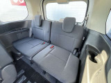 3列目シートも広々としています。