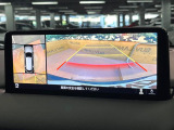 【360&deg;ビューモニター】専用のカメラにより、上から見下ろしたような視点で360度クルマの周囲を確認することができます☆死角部分も確認しやすく、狭い場所での切り返しや駐車もスムーズに行えます。