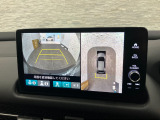 純正のマルチビューカメラが装備されています!上から見下ろしたような視界のカメラが駐車をサポートします!