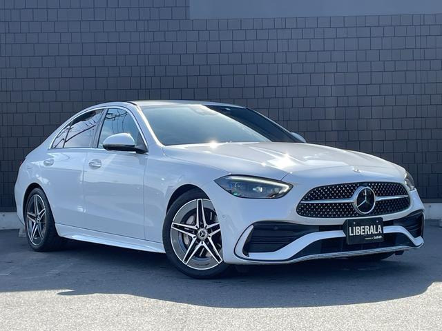 Cクラス C220d アバンギャルド AMGライン 本革シート 修復歴無し